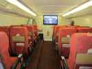 The passenger module inside "Argosy", a Bristol Freighter and museum outside Blenheim, where Yvonne and Steve are planning to get married