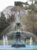 The fountain opposite the Arts Centre which polarises locals' opinions between cheerful and naff