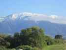 The view from the hostel in Kaikoura